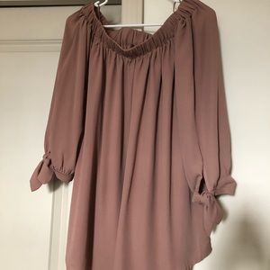 Off the shoulder top